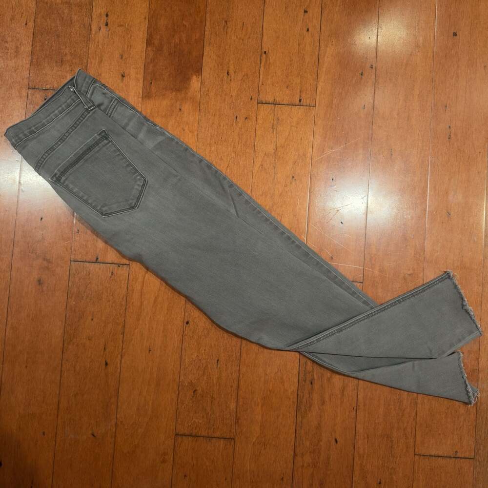 Flying Monkey Women's Gray High Rise Ankle Skinny Jeans Style Y1175R